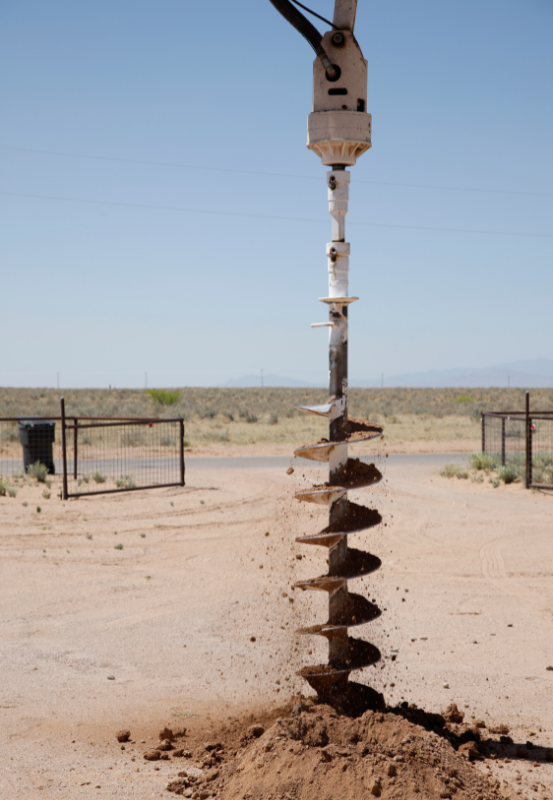 Forage de puits avec une tari&egrave;re